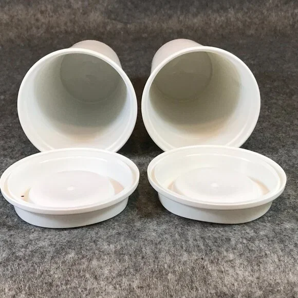 STARBUCKS Reusable Grande 16 OZ Plastic White Coffee Tea Hot Cups Mugs - Picture 9 of 10